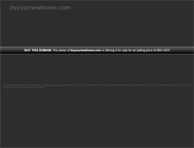 Tablet Screenshot of itsyournewhome.com